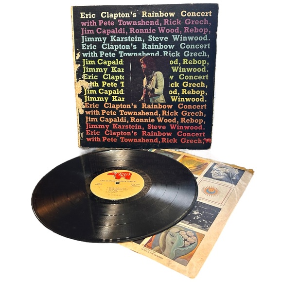 Eric Clapton - Rainbow Concert  1973 Vinyl / LP - Vintage Collectible - Picture 1 of 8